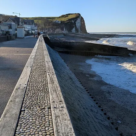 Beautiful Beachfront Apartment, 180d Sea And Cliff View * Veulettes-sur-Mer