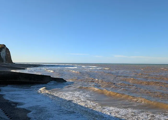 Beautiful Beachfront Apartment, 180d Sea And Cliff View Veulettes-sur-Mer